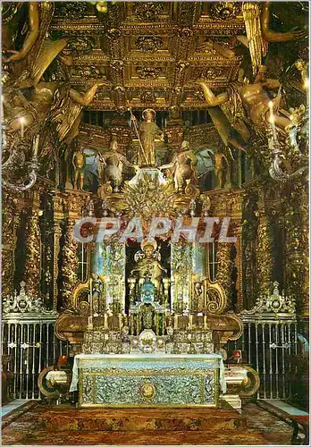 Cartes postales moderne Santiago de compostela 2023 cathedrale maitre autel