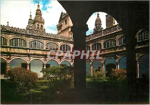 Cartes postales moderne Santiago de compostela 2038 college de fonseca cloitre