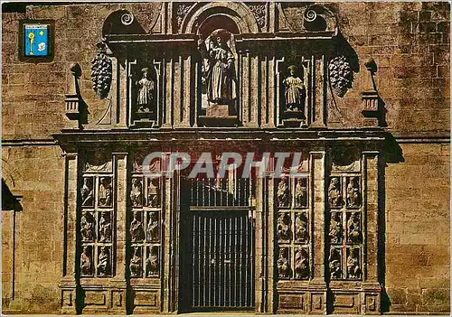 Cartes postales moderne Santiago de compostela n 44 cathedrale porte sainte