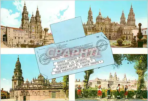 Cartes postales moderne Santiago de compostela