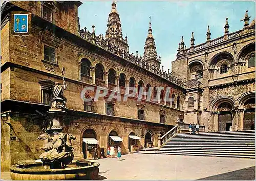 Cartes postales moderne Santiago de compostela n 6 place des platerias