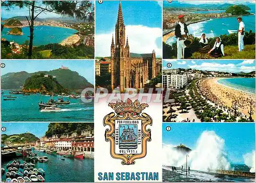 Cartes postales moderne San sebastian 108