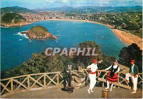 Cartes postales moderne San sebastian 83 vue des igueldo