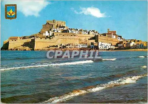 Cartes postales moderne Peniscola n 4 plage et chateau