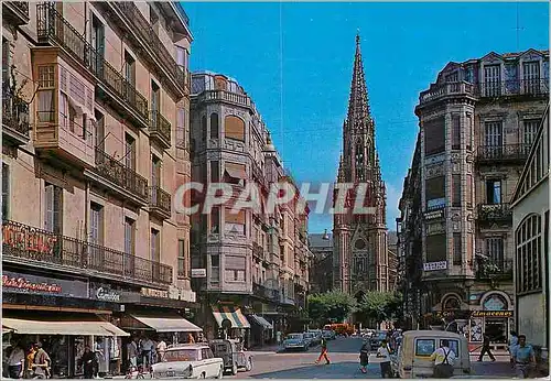 Cartes postales moderne San sebastian serie 86 n 1006 la cathedrale du buen pastol