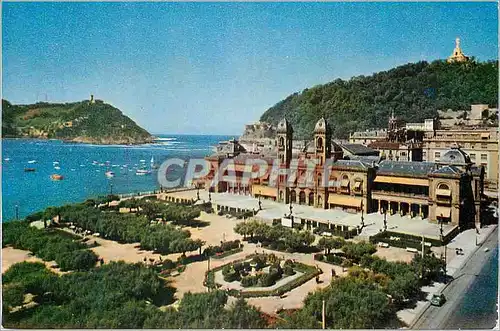 Cartes postales moderne San sebastian 5102 jardins d alberdi eder