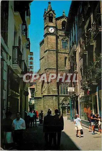 Cartes postales moderne San sebastian n 49 eglise de saint vincent