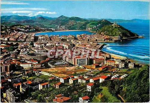 Cartes postales moderne San sebastian 9 vue generale prise d ulia