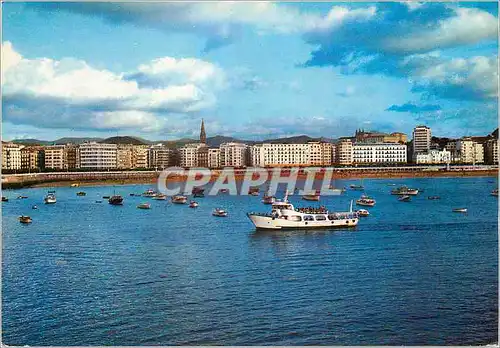 Cartes postales moderne San sebastian 125 vue partielle