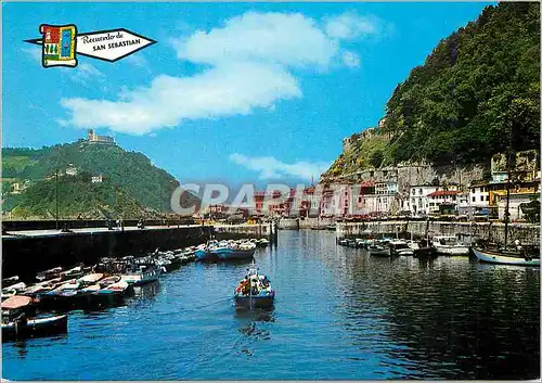 Cartes postales moderne San sebastian port