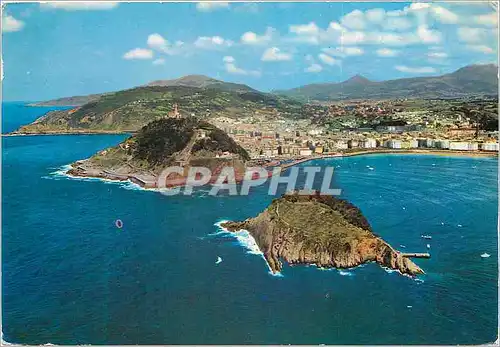 Cartes postales moderne San sebastian 4 vue partielle du igueldo