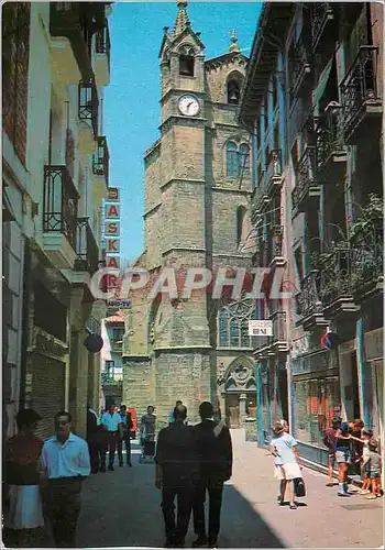 Cartes postales moderne San sebastian n 49 eglise saint vincent