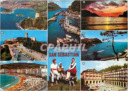 Cartes postales moderne San sebastian 107