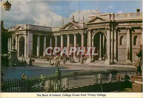 Cartes postales moderne The bank of ireland college green from trinity college