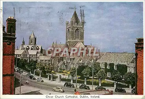 Moderne Karte Dublin ireland christ church cathedral