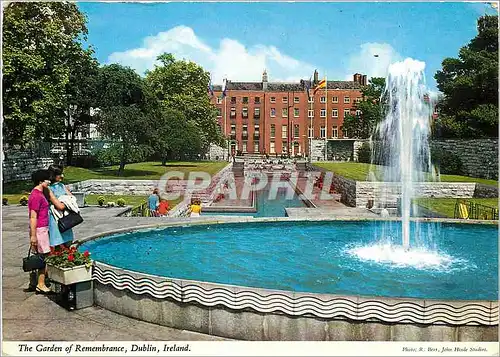 Moderne Karte Dublin ireland the garden of remembrance