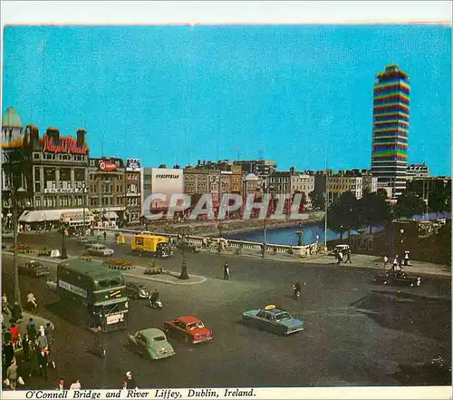 Cartes postales moderne Dublin ireland o connell bridge and river
