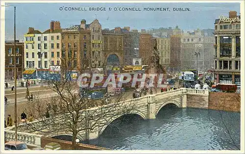 Cartes postales moderne Dublin o connell bridge et o connell monument
