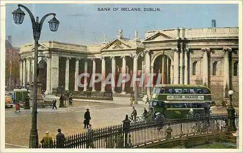 Cartes postales moderne Dublin bank of ireland