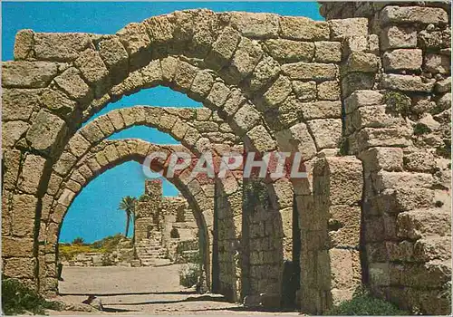 Cartes postales moderne Caesarea ancient arch way