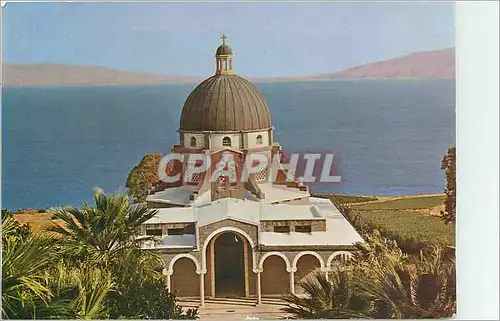 Cartes postales moderne Mt Of the Beatitudes and Lake of Galilee