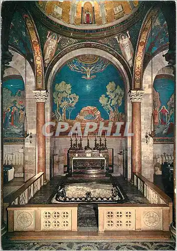 Moderne Karte Gethsemane Basilque de l'Agonie