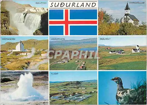 Cartes postales moderne Sudurland