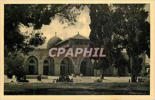 Cartes postales Jerusalem La Mosquee El-Aksa
