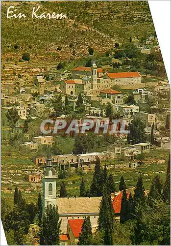 Cartes postales moderne Ein Karim vue generale ou St Jean Baptiste est ne