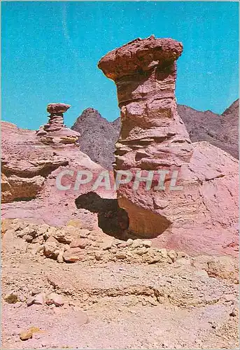Moderne Karte Wadi Amram Near Eilat