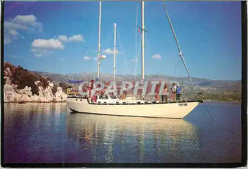 Moderne Karte Caesarea Bateau