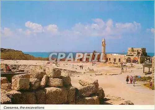 Cartes postales moderne Caesarea the excavations