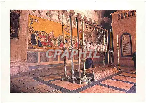 Cartes postales moderne Dans la basilique du Saint Sepulcre