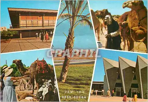 Moderne Karte Beer Sheba