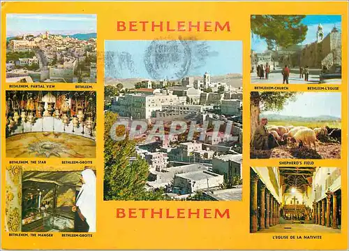 Moderne Karte Bethlehem The City of David