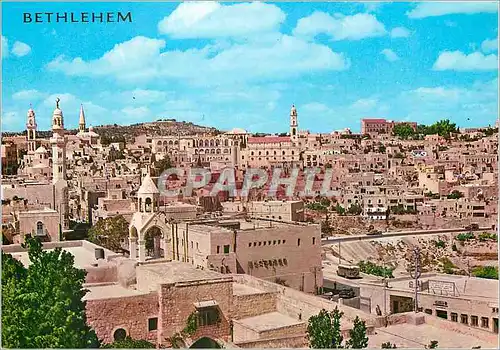 Moderne Karte Bethlehem Vue partielle