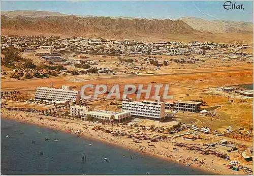 Moderne Karte Eilat the most southerly settlement int Israel