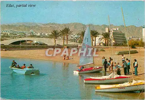 Moderne Karte Eilat vue partielle