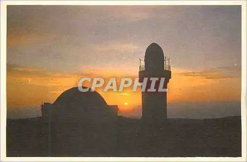 Moderne Karte Jerusalem Sunrise on Coenaculum Mount Zion