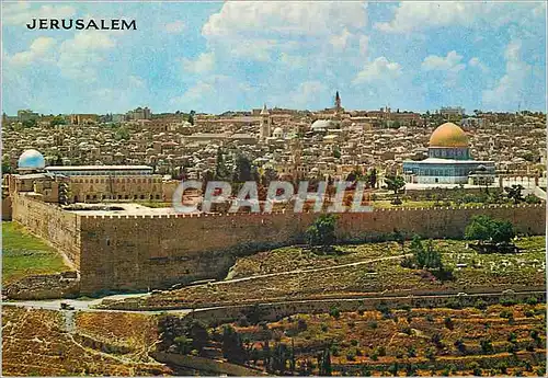 Cartes postales moderne Jerusalem Vue du Mont des Olivier