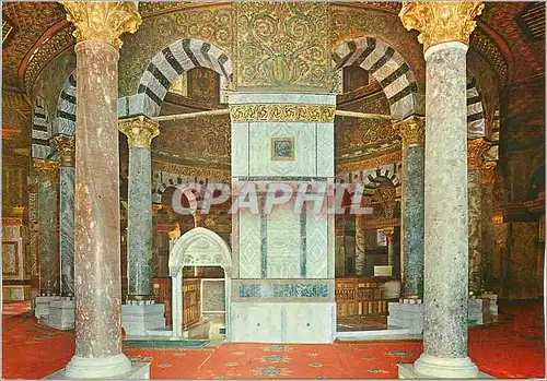 Moderne Karte Jerusalem Dome of the Rock