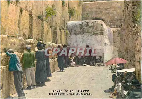 Cartes postales moderne Jerusalem Wailing Wall