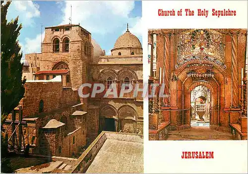 Cartes postales moderne Jerusalem Church of the Holy Sepulchre