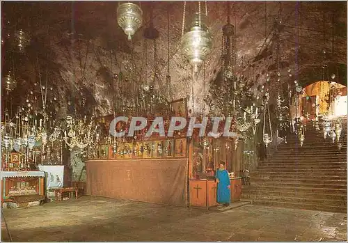 Moderne Karte Jerusalem Church of the Tomb of the Virgin