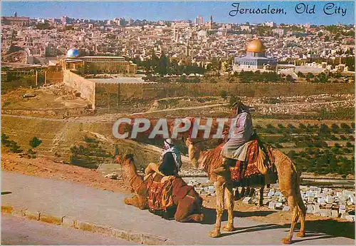 Moderne Karte Jerusalem Old City