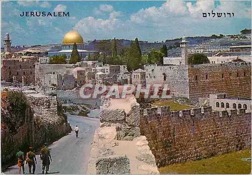 Moderne Karte Jerusalem Temple Area