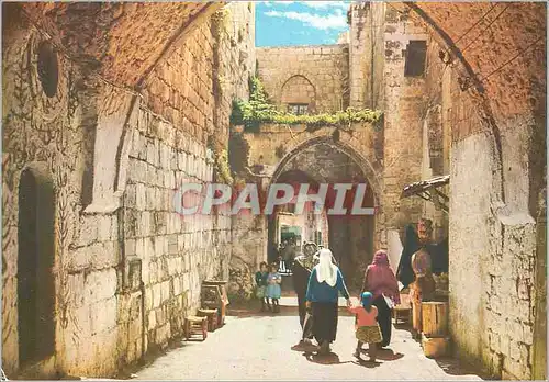 Cartes postales moderne Jerusalem Old City Street Scene