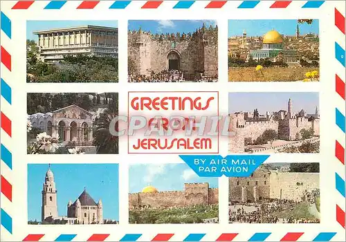 Cartes postales moderne Jerusalem