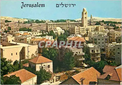 Moderne Karte Jerusalem