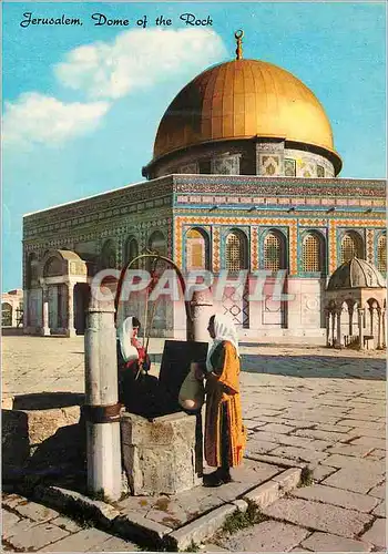 Moderne Karte Jerusalem Dome of the Rock